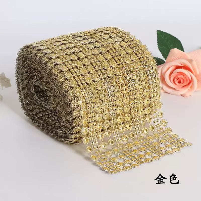 1 Yard 16row Crystal Diamond M - Hotfix Rhinestone Sheet recension och pris