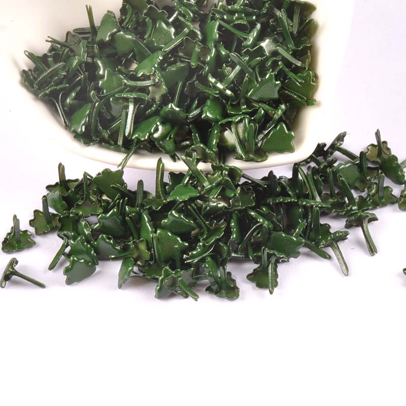 50pcs Mini Christmas Tree Brad - Christmas Craft Embellishment recension och pris