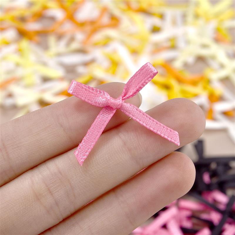 100Pcs 3mm Ribbons Mini Satin  - Christmas Craft Embellishment recension och pris