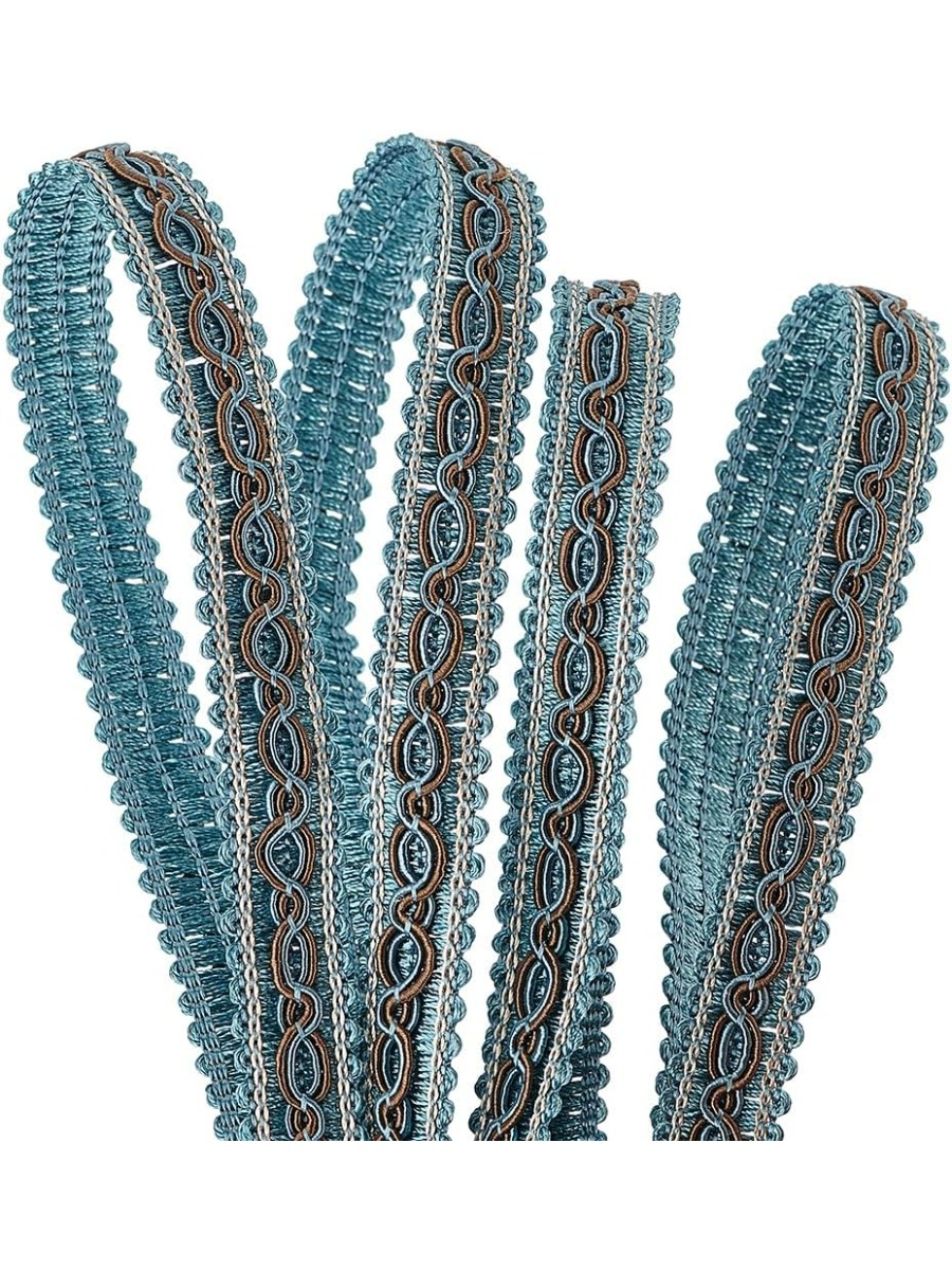 32 Yards Blue Braid Tirm for S - Fringe Ribbon Sewing recension och pris
