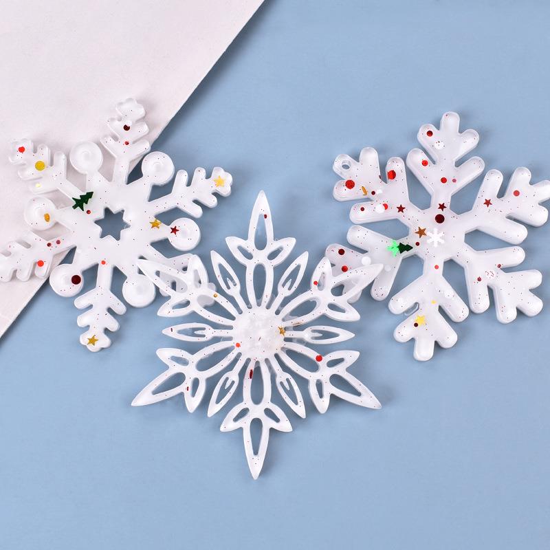 Christmas Hollow Snowflake Orn - Christmas Craft Embellishment recension och pris