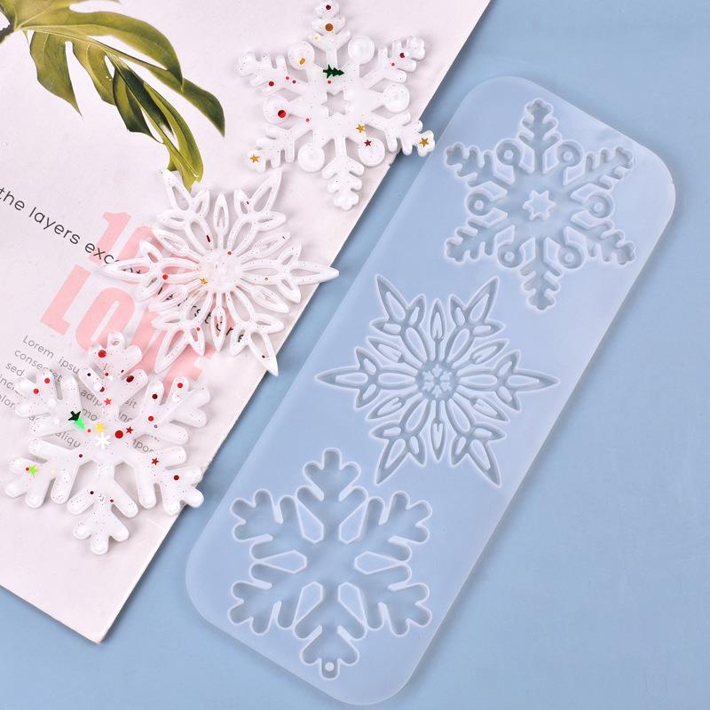Christmas Hollow Snowflake Orn - Christmas Craft Embellishment recension och pris