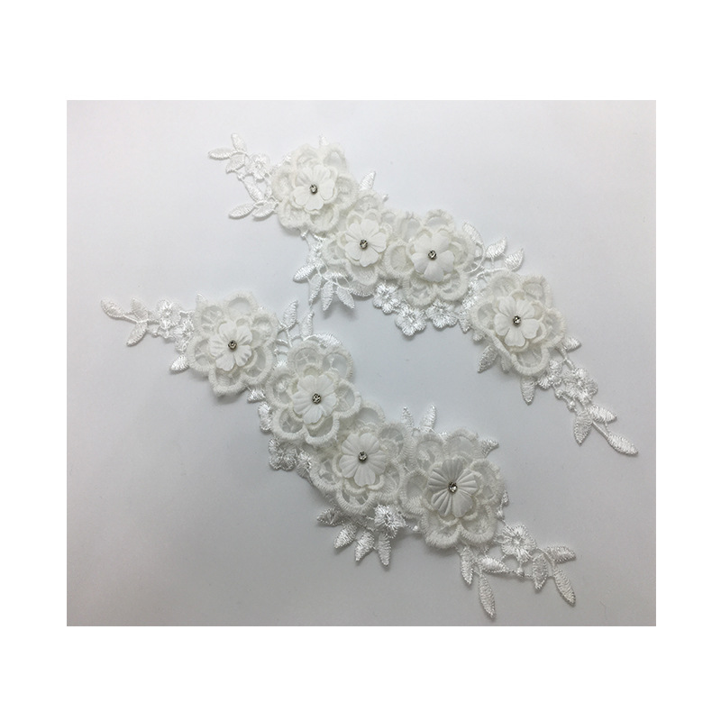 2Pairs/lot  Mesh Fashionable C - Applique Patch Flower recension och pris