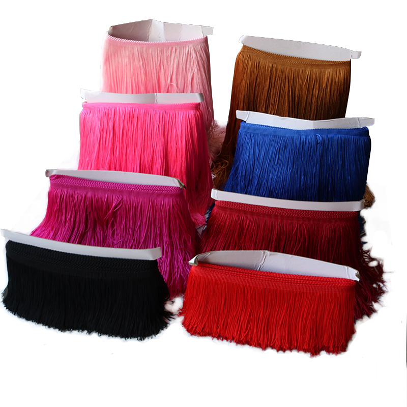 9/15/20/30cm Long Tassel Fring - Fringe Ribbon Sewing recension och pris