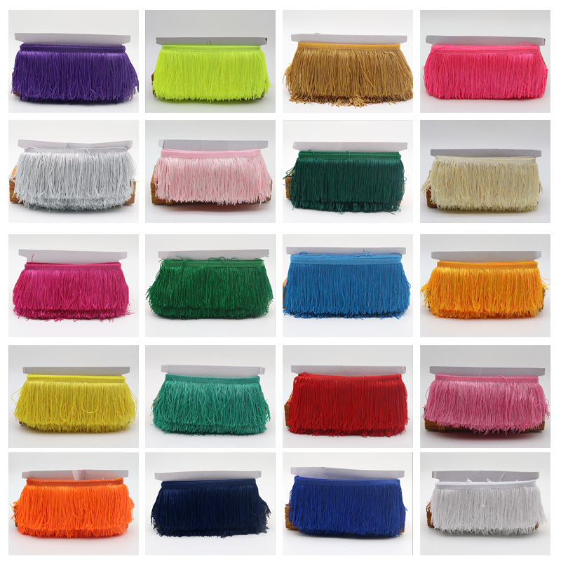9/15/20/30cm Long Tassel Fring - Fringe Ribbon Sewing recension och pris