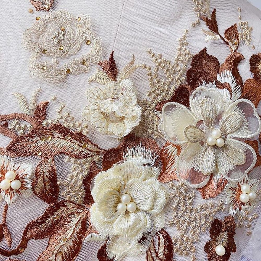 Fashion Elegant Colorful Sequi - Applique Patch Flower recension och pris