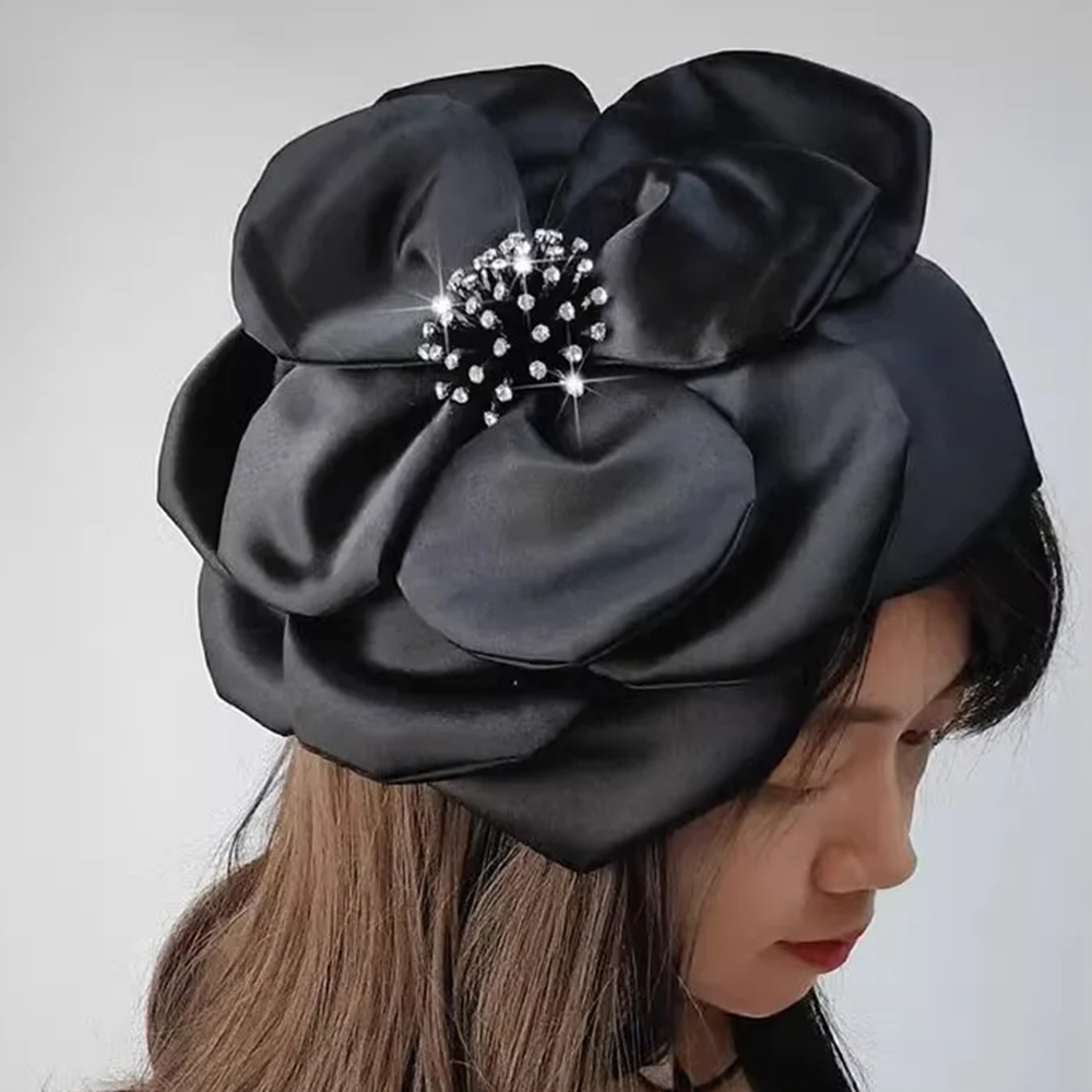 NEW 29cm 3D Big Flower Lace Pa - Applique Patch Flower recension och pris