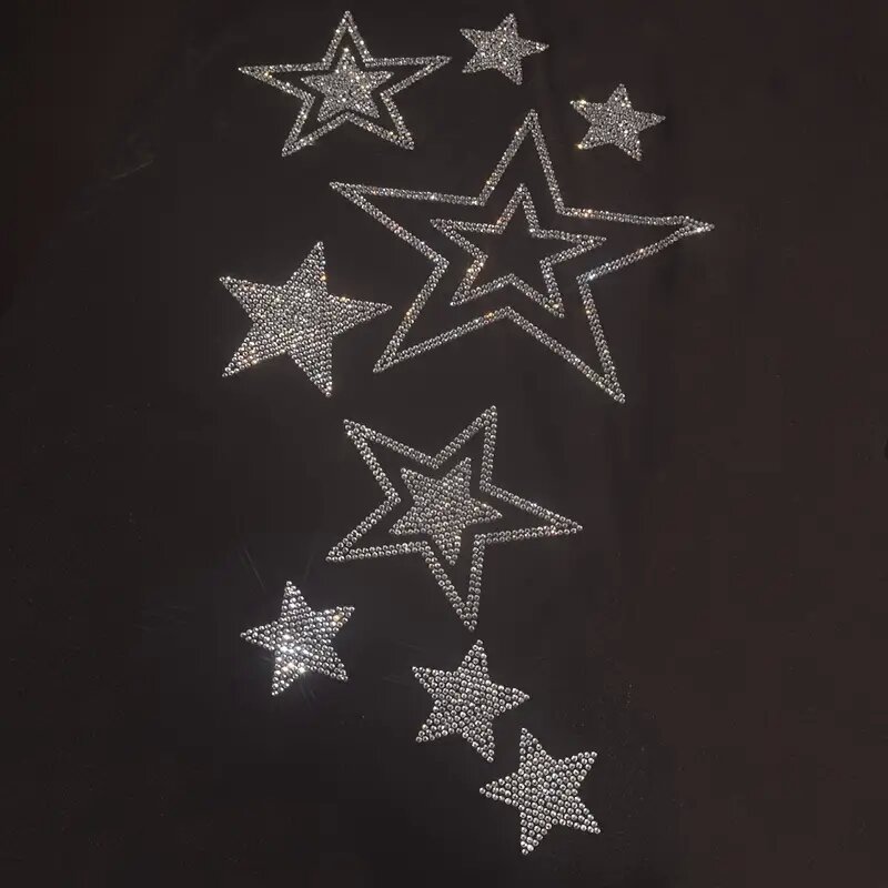 Shimmering rhinestone Hot stam - Hotfix Rhinestone Sheet recension och pris