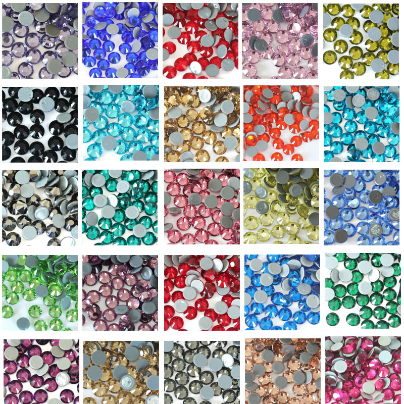 2pc/lot Waterfall Neckline Rhi - Hotfix Rhinestone Sheet recension och pris