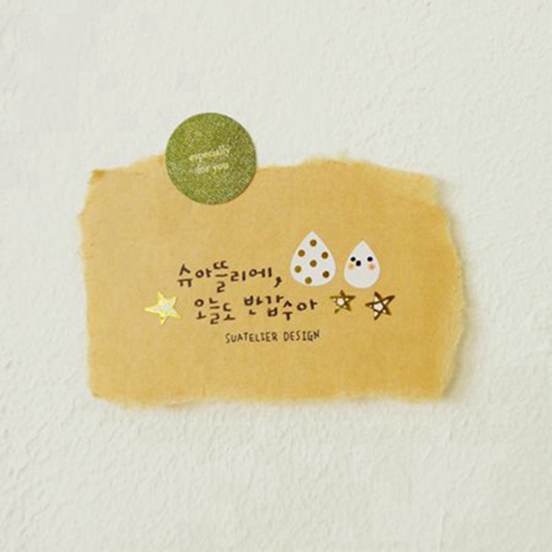 Korea Suatelier Rain Drop Stic - Embellishments For Scrapbooking recension och pris