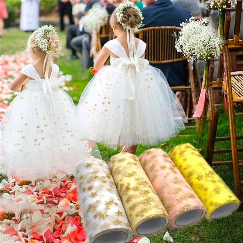 6inch 10Y Tule Roll Organza St - Organza Ribbon Spool recension och pris