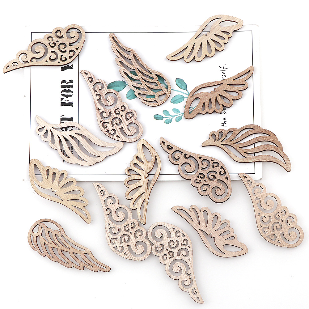 40Pcs/bag 4 Styles DIY Angel W - Embellishments For Scrapbooking recension och pris
