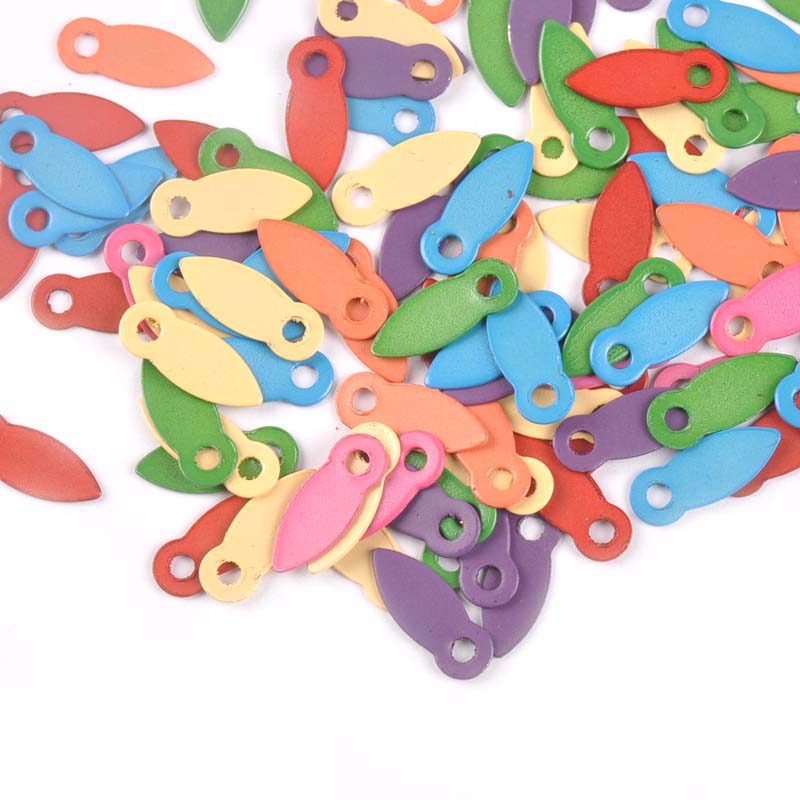100Pcs Multicolor Brads For Sc - Embellishments For Scrapbooking recension och pris