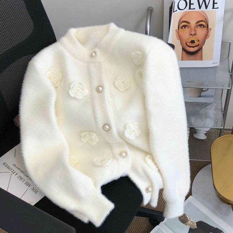 New Super Immortal White Sweat - Applique Patch Flower recension och pris