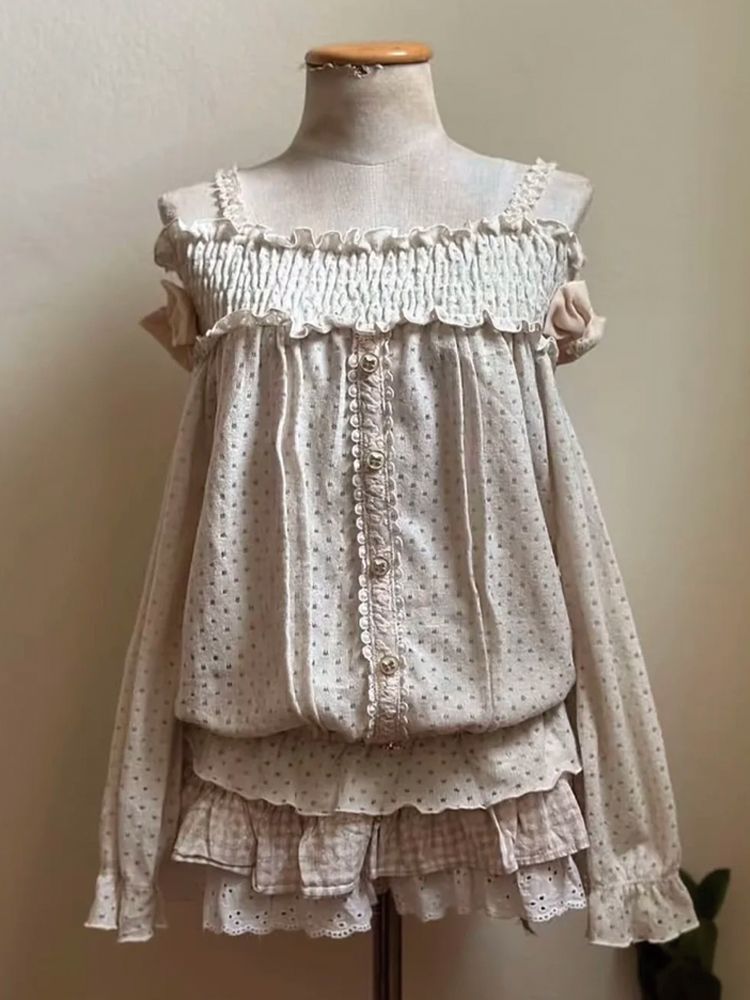 Sweet Japanese Vintage Petite  - Elastic Lace Trim recension och pris