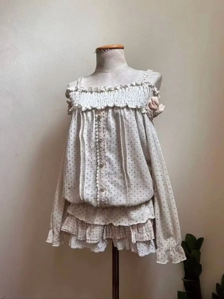 Sweet Japanese Vintage Petite  - Elastic Lace Trim recension och pris