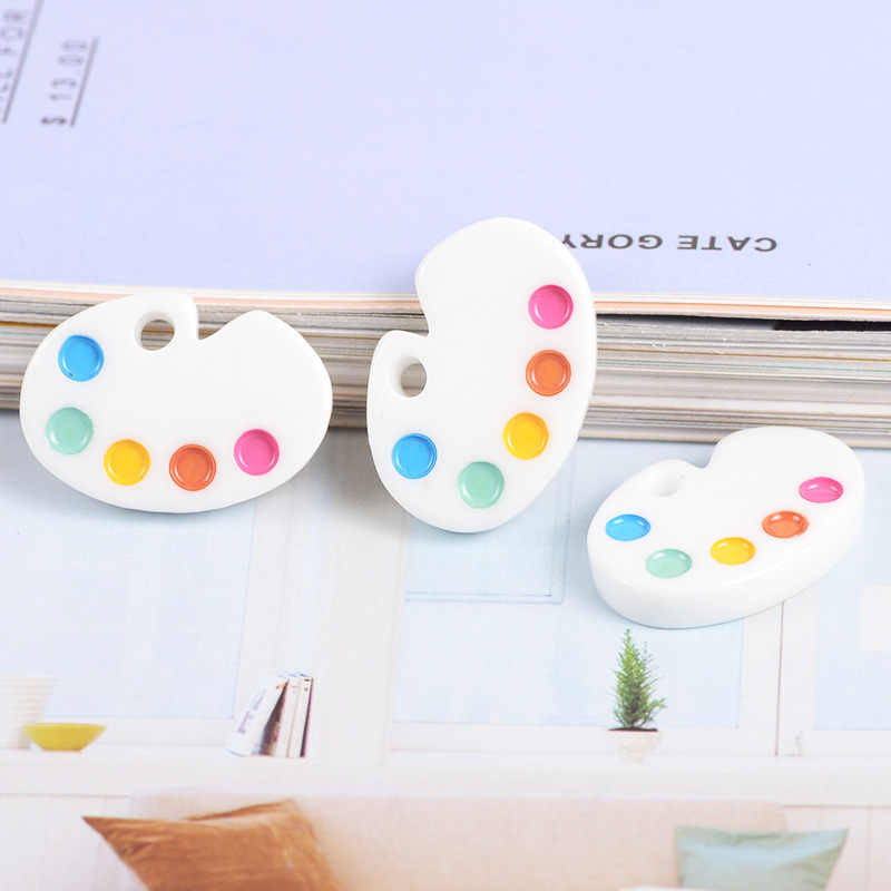 10pcs Diy Kawaii Resin Palette - Christmas Craft Embellishment recension och pris